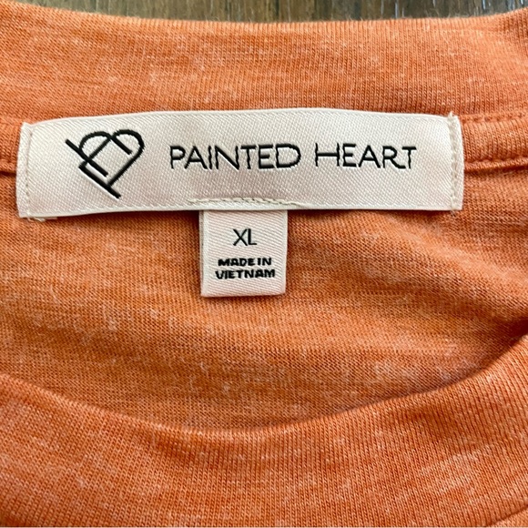 PAINTED HEART cold shoulder top, size XL, NWOT - Picture 5 of 9